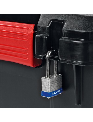 Caja pongotodo 'explorer box' 170 l con asa y ruedas. 49 x 103 x 50 cm