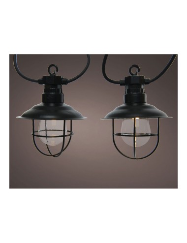 Guirnalda faroles exterior 9,5m 10 leds ip44 luz calida lumineo
