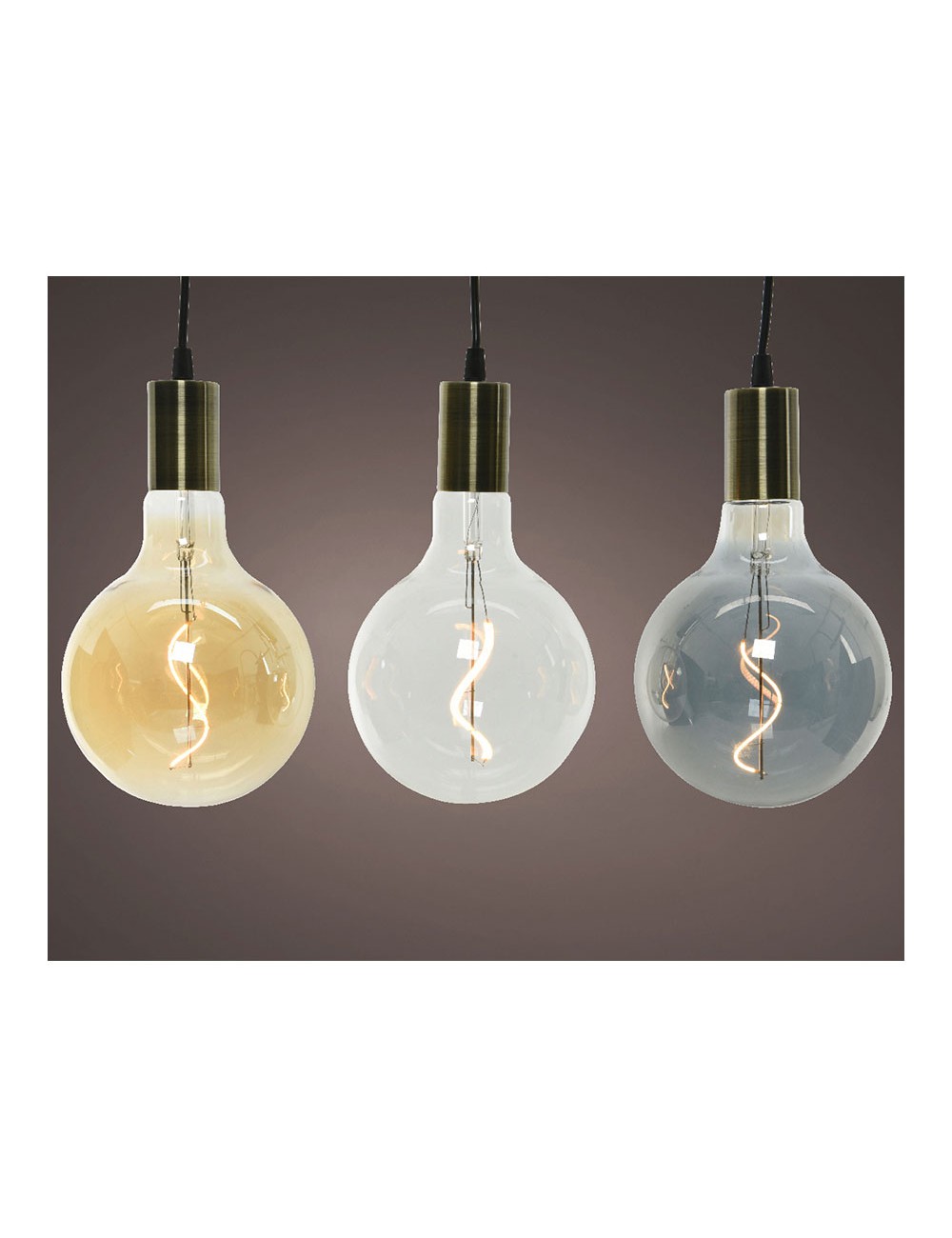 Bombilla decorativa colores surtidos ip44 ø15 x 15 cm