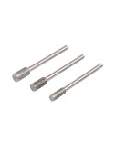 Muelas de diamante cilíndricas, set 3 uds