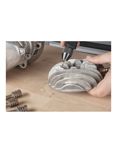 Muelas de diamante cilíndricas, set 3 uds