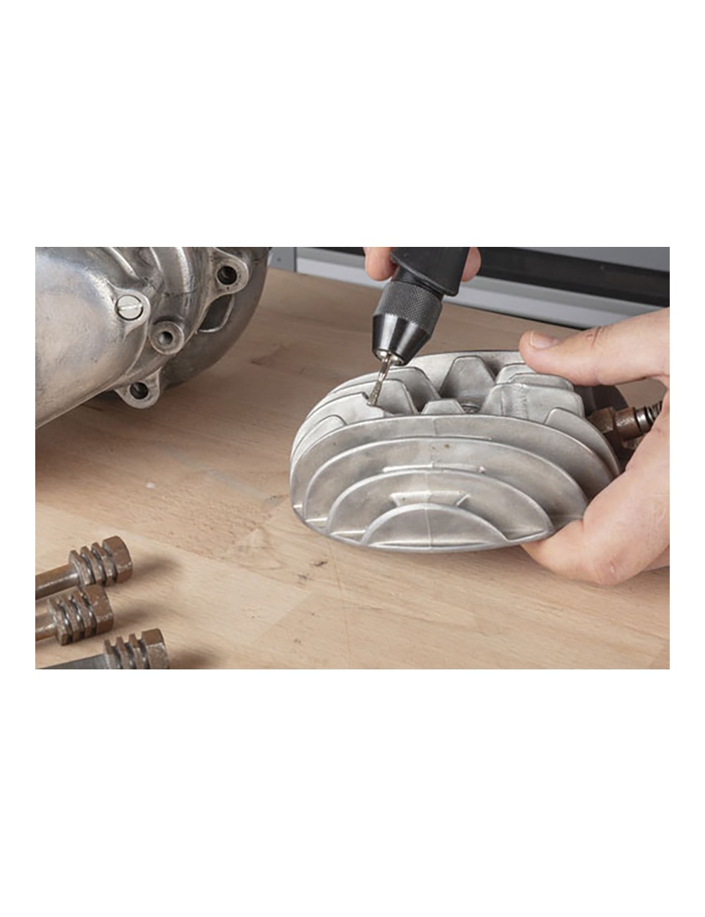 Muelas de diamante cilíndricas, set 3 uds