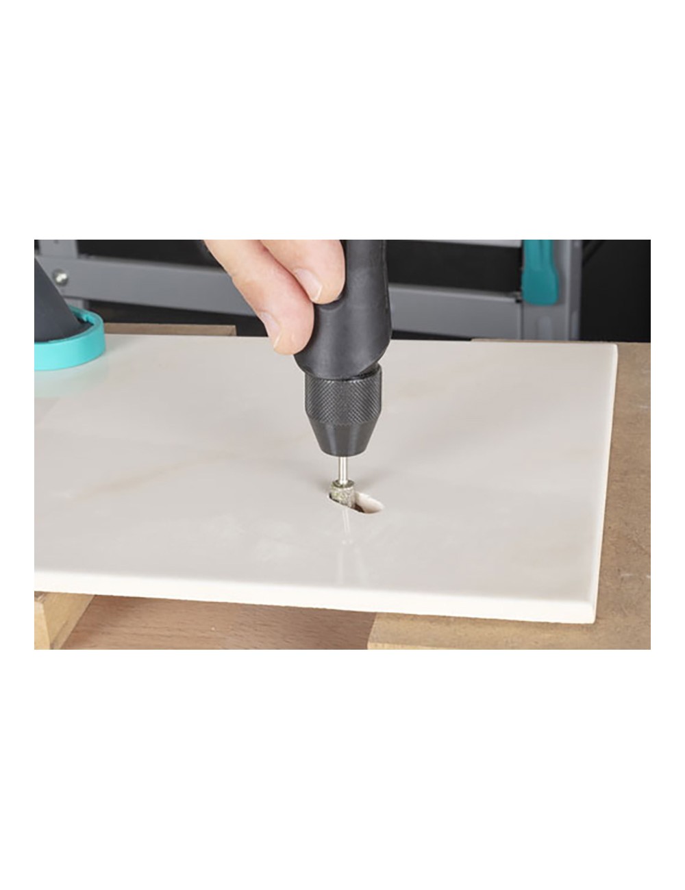 Muelas de diamante cono cilíndrico y puntiaguda, set 2 uds