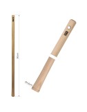 Mango de madera de eucaliptus para pico, amp9046, ø4,6 cm x 90 cm