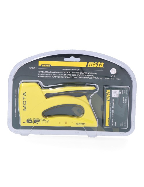 Grapadora classic n° 3 + 1000 grapas 8 mm