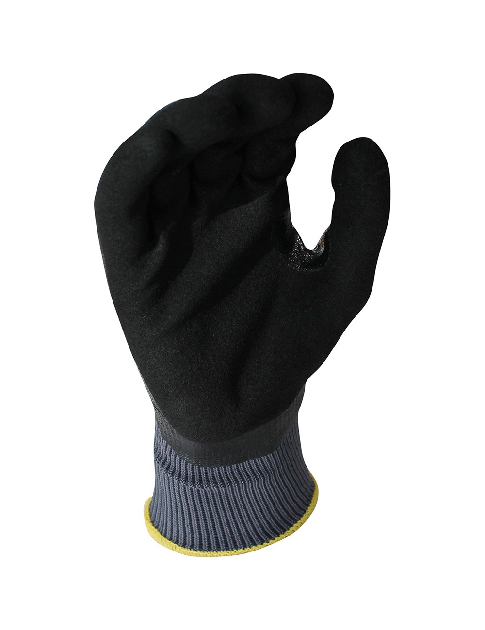 Guante nailon recubierto total nitrilo, negro, t-06