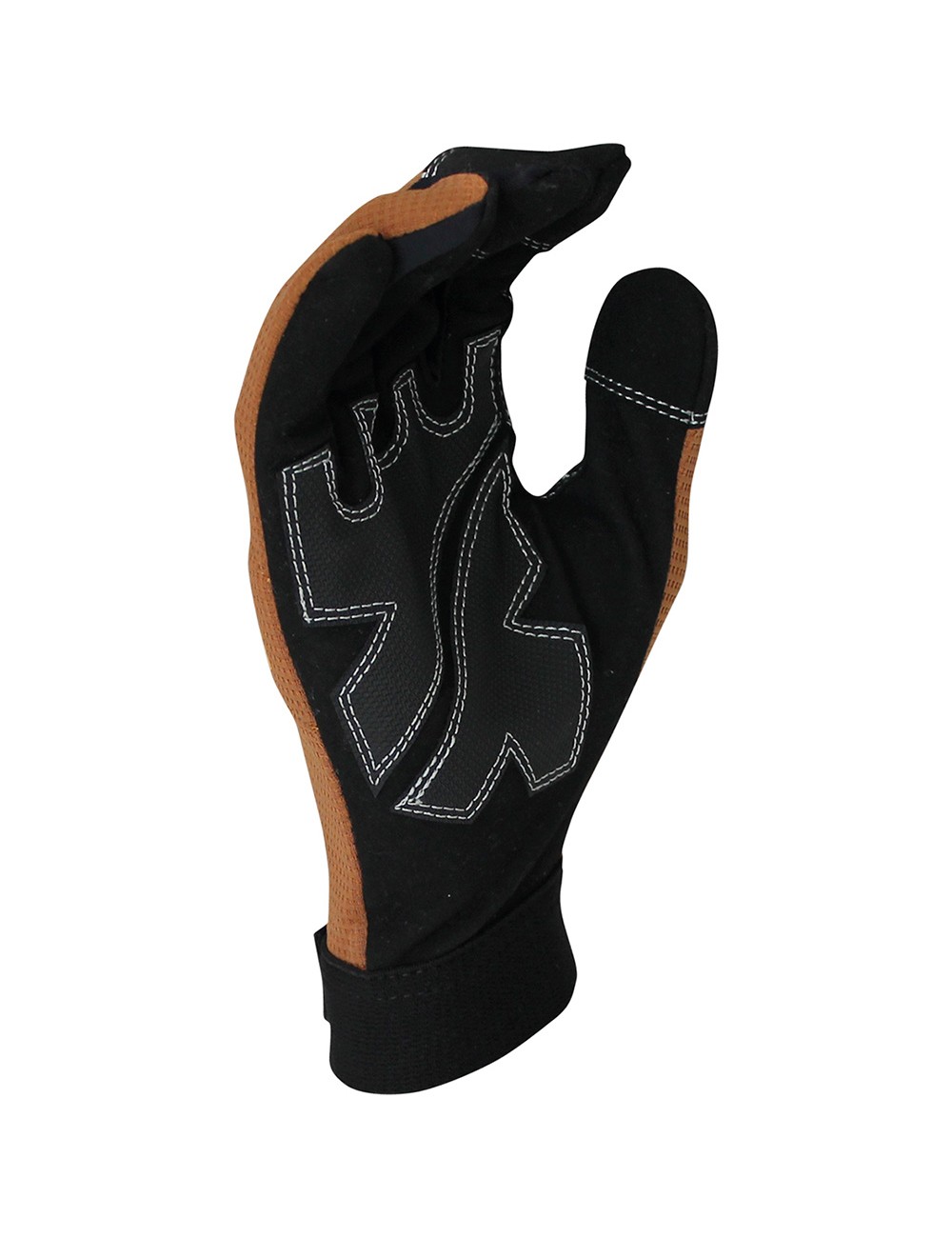 Guante piel sintética / spandex, táctil, t-10