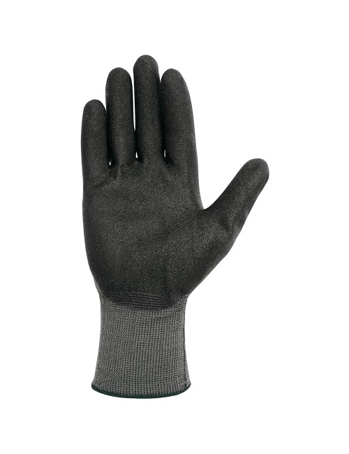 Guante nailon, palma recubierta pvc para jardinería, t-07