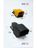 APE 02 INTERRUPTOR DE SEGURIDAD DE PIE THERMOPLASTIC