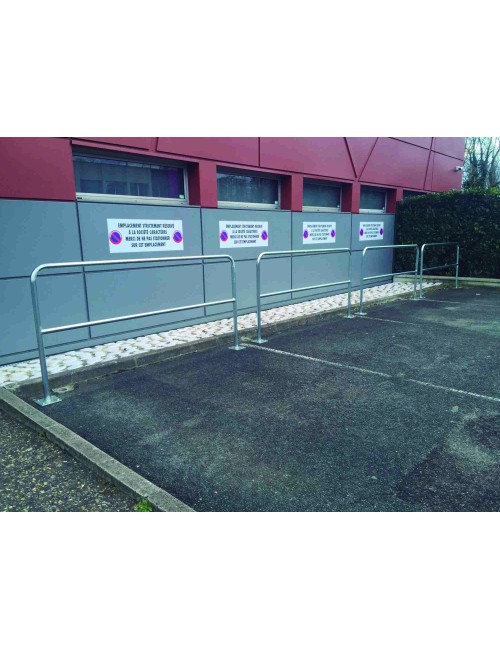 BARRERA BAR400INOX Ø40-1000X1000 INOXIDABLE