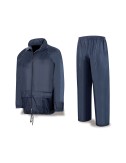 Traje agua ingeniero poliéster/pvc azul: xxl
