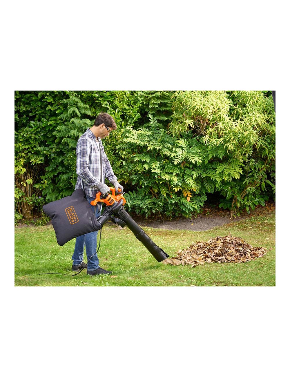 Aspirador/soplador triturador 2.600w beblv260-qs black+decker