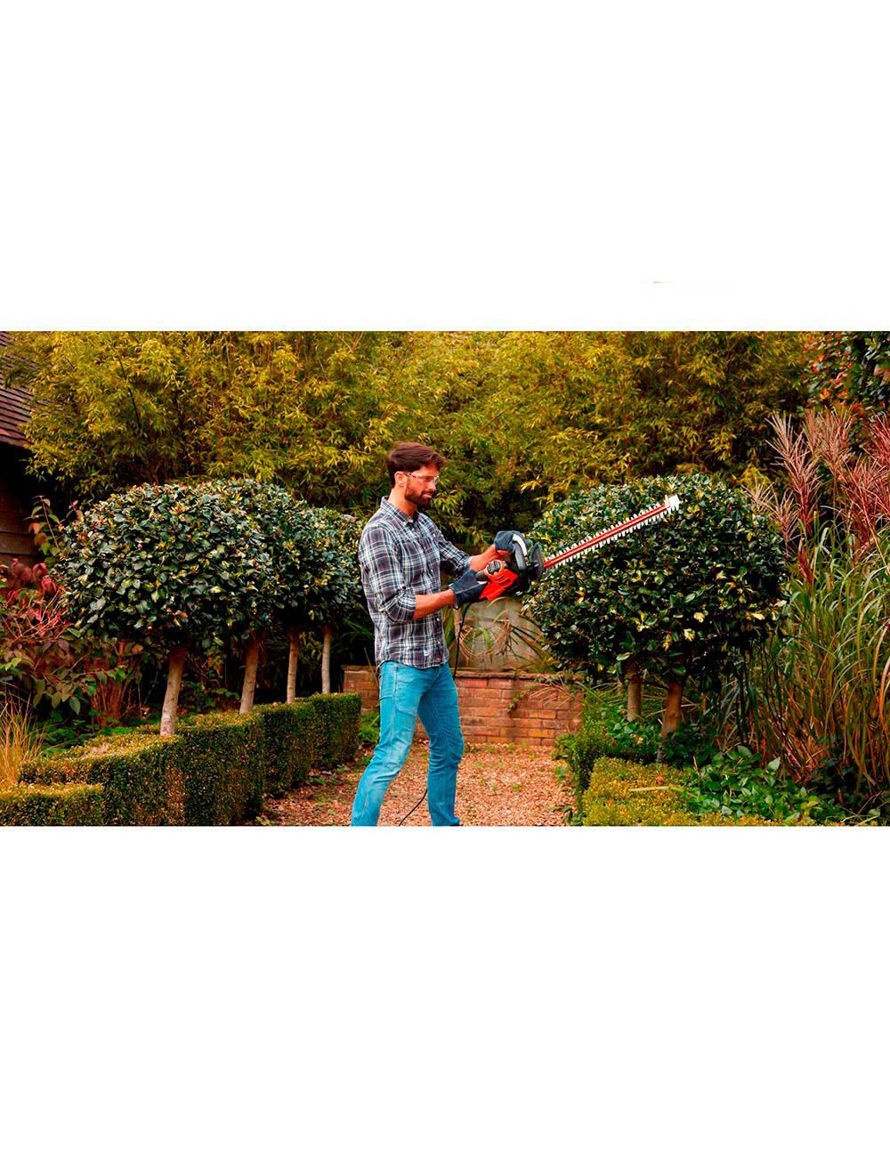 Cortasetos 500w 55cm 22mm behts401-qs black+decker