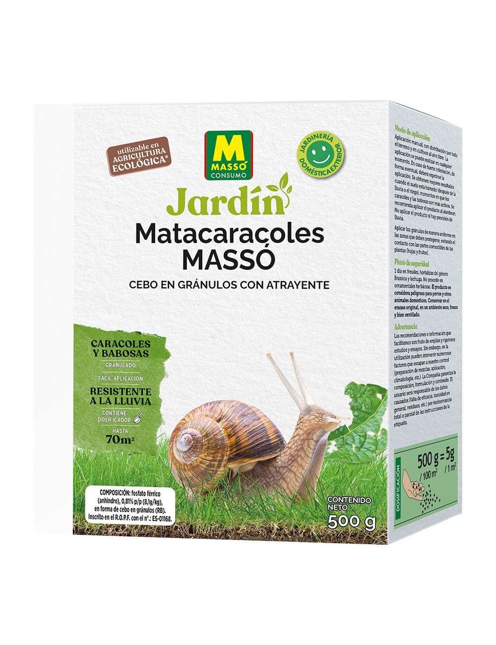 Matacaracoles 500g 231655 masso