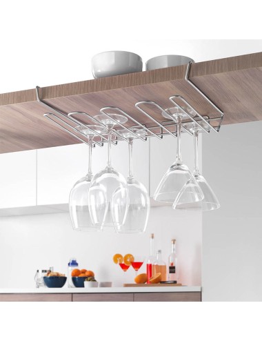 Colgador estante my-crystal para copas 38 x 26 x 7 cm