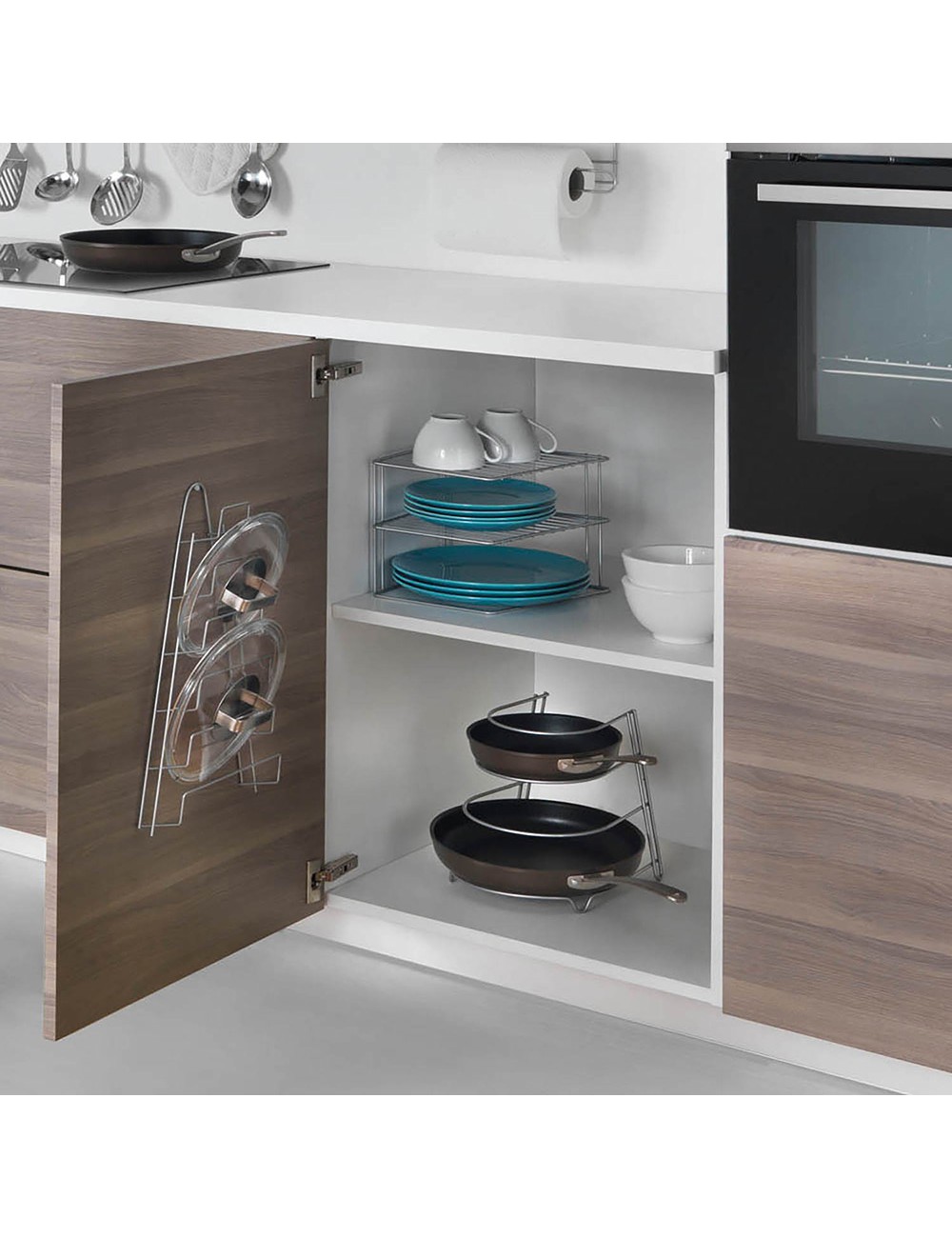 Colgador de tapaderas 23 x 7 x 42 cm