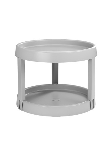 Organizador giratorio 2 alturas ø28 x 21 cm