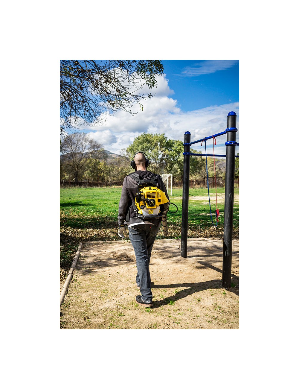 Soplador a gasolina motor 2 tiempos gas 500mg-v19 44g-0018 garland