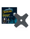Cuchilla 4d para desbrozadora 255x25,4x1,4mm 7100255144 garland