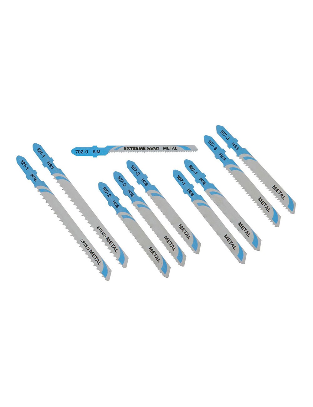 Hojas de sierra de calar para metal, set con 10 uds