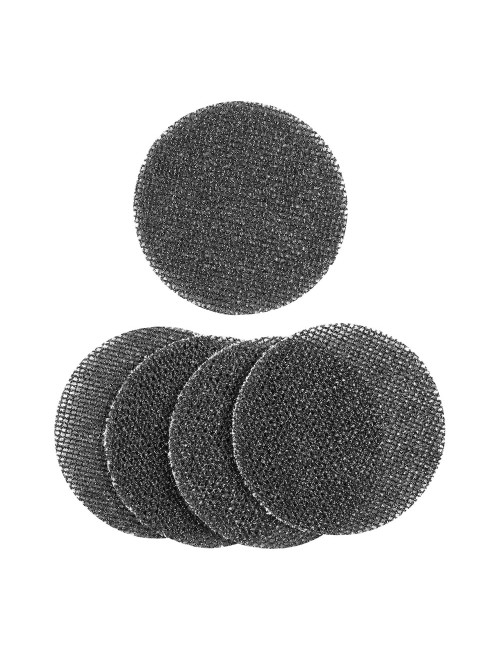 Lijas de malla para lijadoras orbitales ø125 mm, grano 40, pack de 5 uds