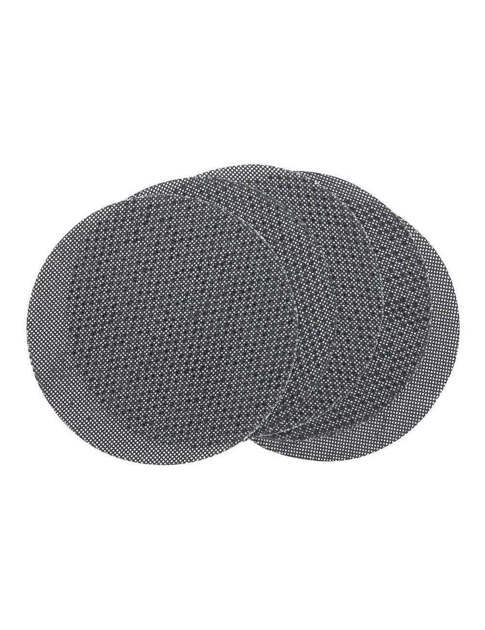 Lijas de malla para lijadoras orbitales ø125 mm, grano 60, pack 5 uds