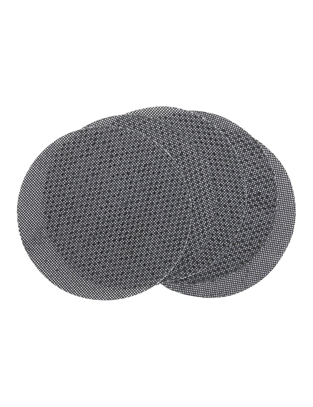 Lijas de malla para lijadoras orbitales ø125 mm, grano 240, pack de 5 uds