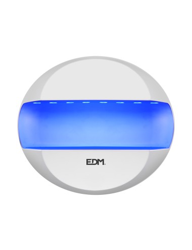 Atrapa insectos led con placa adhesiva 5w 33,5x12x29,5cm edm