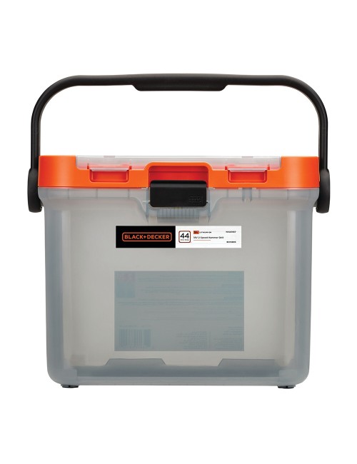 Brico kit con taladro percutor 18v y accesorios bcksb05-qw black+decker