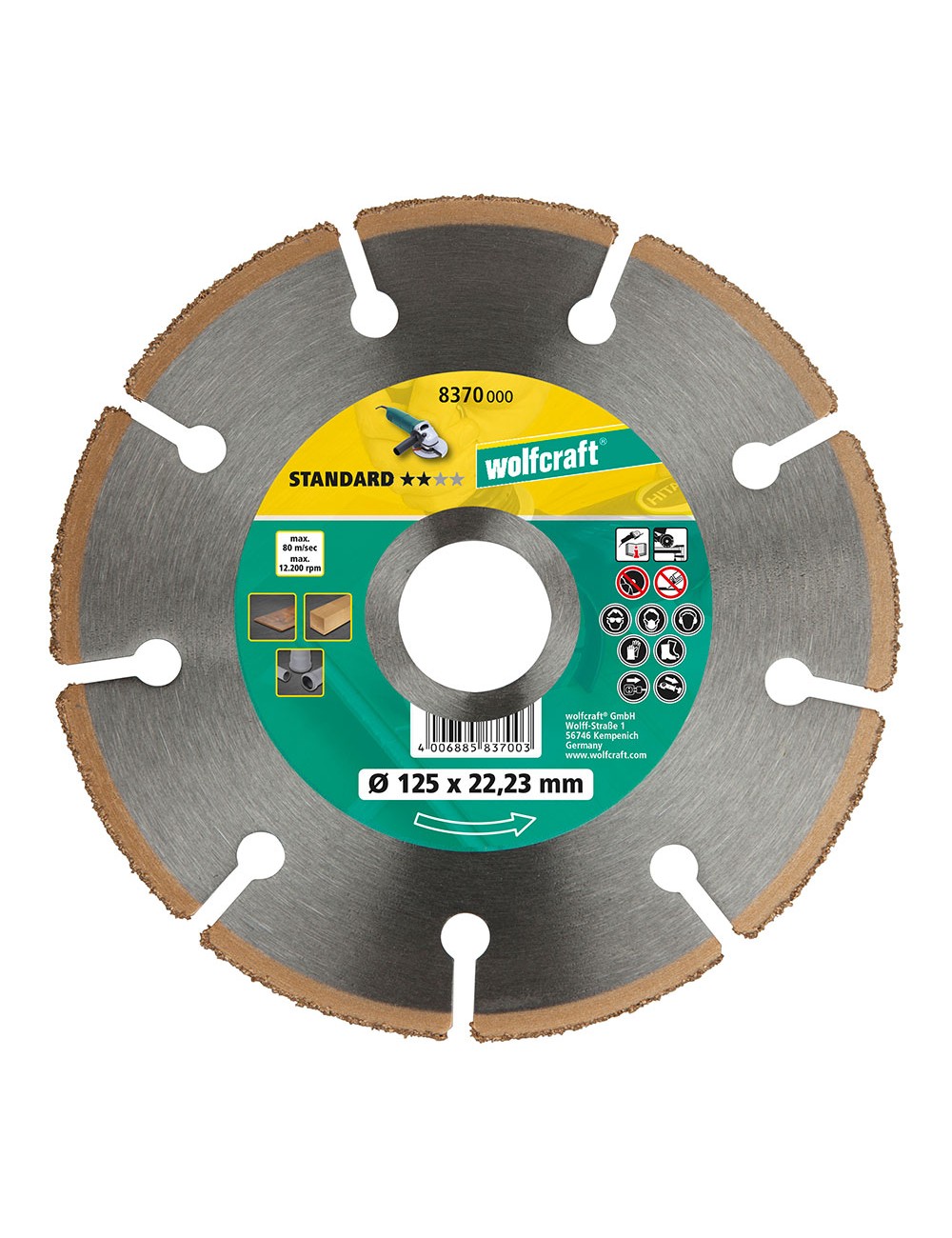 Disco corte ct standard ø115 mm