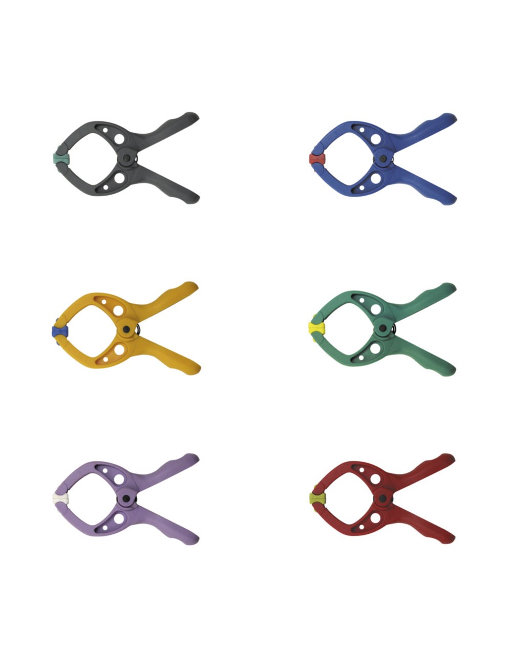 Pinza mini de resorte microfix colores surtidos, 20 mm