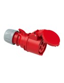 Base aerea cetac 3p+t roja 16a 400v~ ip44