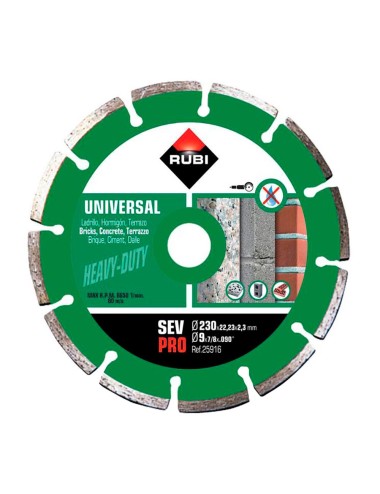 Disco diamantado sev pro ø230 mm