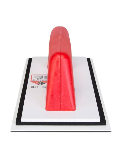 Llana para yeso fina mango plástico 30x15cm 72824 rubi