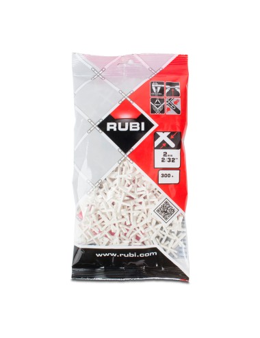 Crucetas juntas 2mm. (b-300 unid.) 2901 rubi