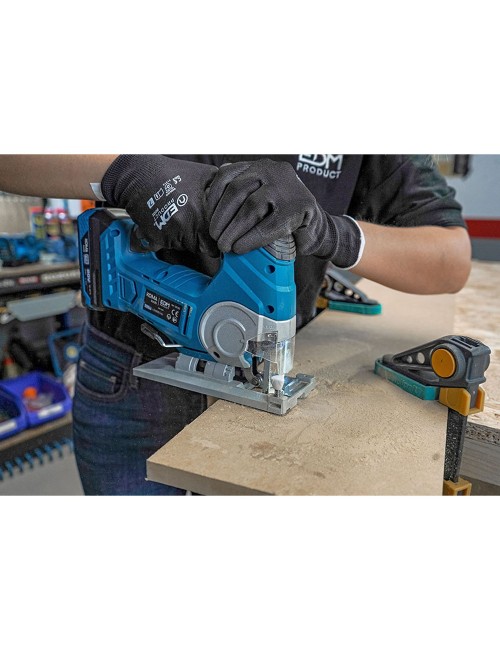 Guante poliéster con palma poliuretano para jardín agricultura, t-10