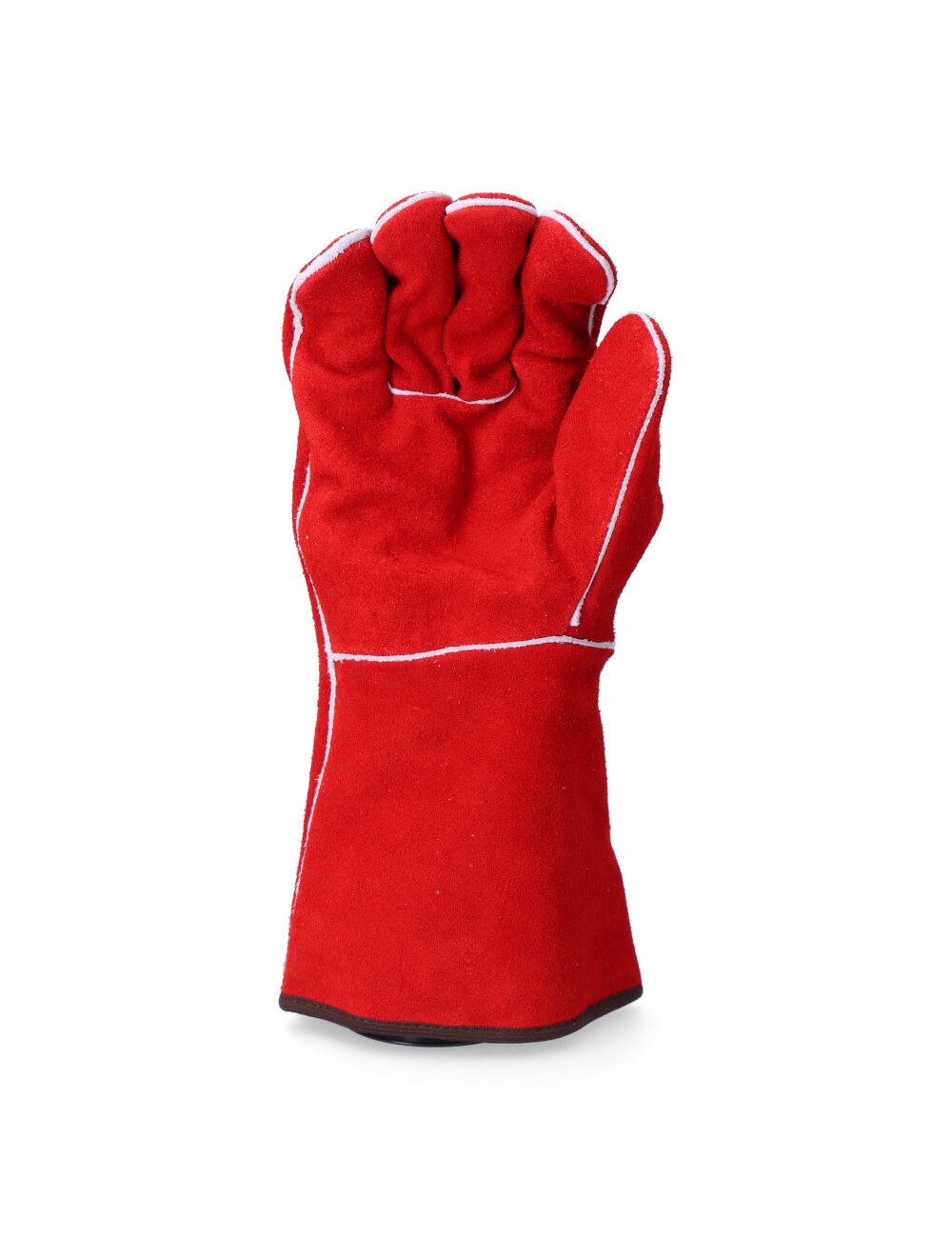 Guante piel de serraje cosido hilo para-aramida, soldadura, t-10