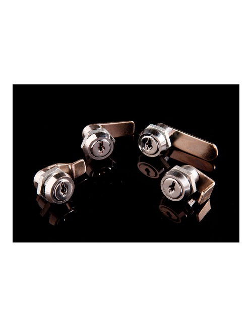 Cerradura 111 f. niquel. lengüeta recta de 45mm. con 2 llaves. ifam