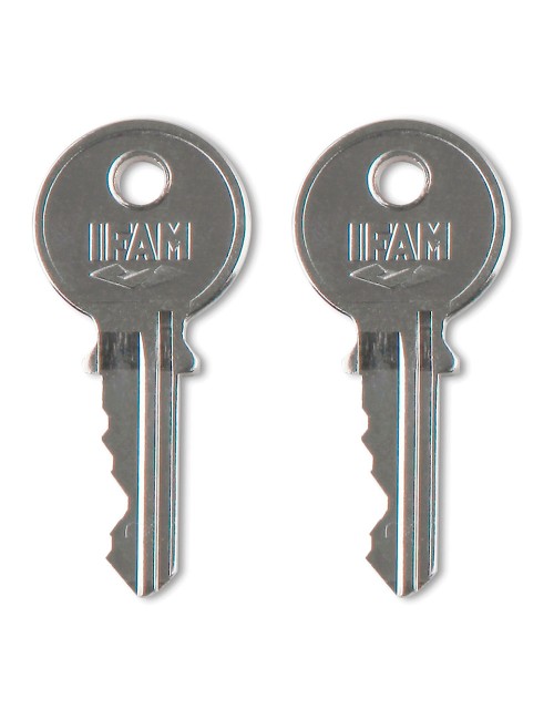 Candado k50. latón. 50mm. con 2 llaves. arco normal. ifam