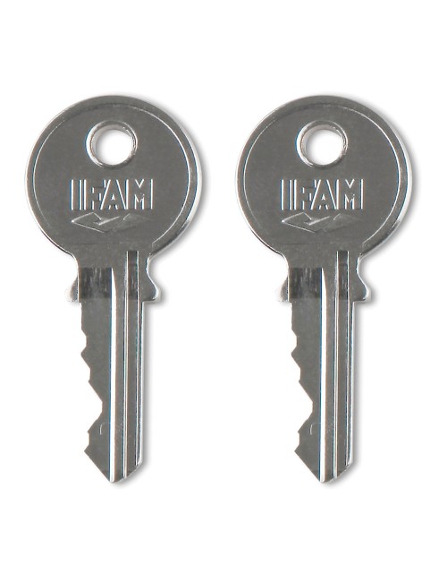 Candado inoxidable 30al 30mm con 2 llaves. arco largo. ifam