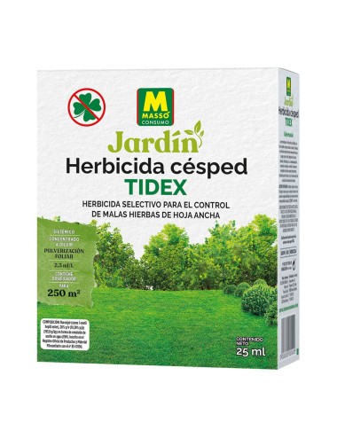 Herbicida para césped garden 25 ml