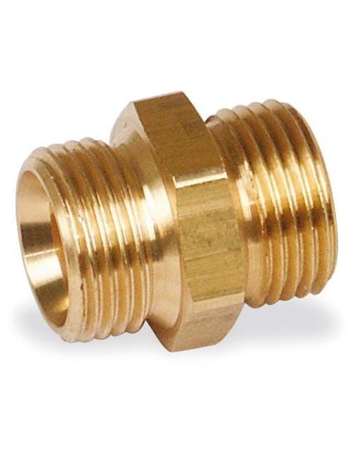 CONECTOR PEZON DOBLE ROSCA G 1/2 x G 1/2 CONECTOR PEZON DOBLE ROSCA G 1\2 x G 1\2