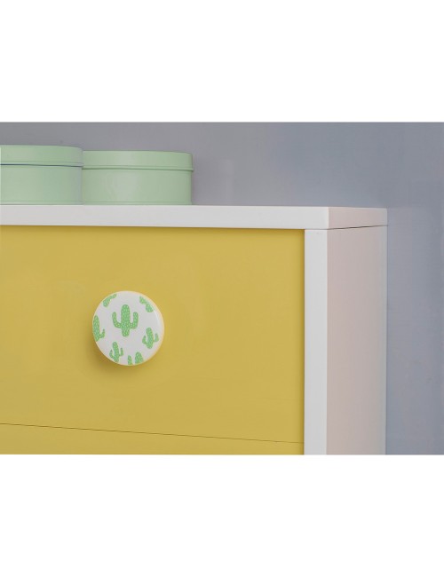 Blister con 2 pomos redondos para mueble fabricado en madera acabado decorativo mod. e261 ø38mm rei