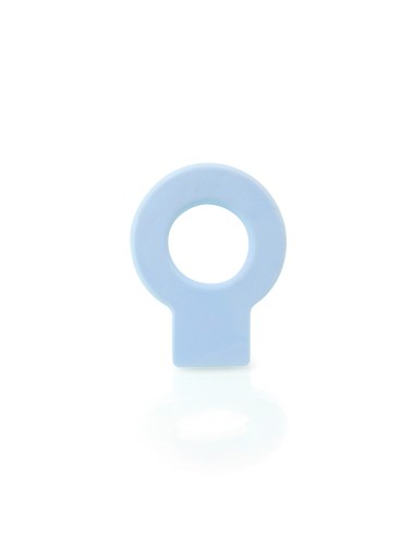 Retenedor de cuña para puerta colgable lock mod.660 de plástico azul. rei