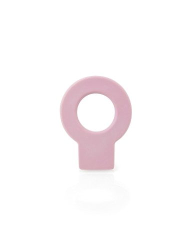 Retenedor de cuña para puerta colgable lock mod.660 de plástico rosa. rei