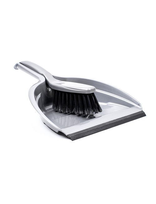 Cepillo panadero pvc con pala recogedor de goma 33 x 23 x 8 cm