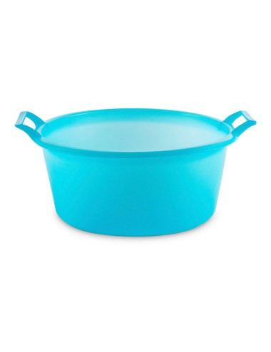 Barreño redondo azul ø33 x 16 cm 7 l