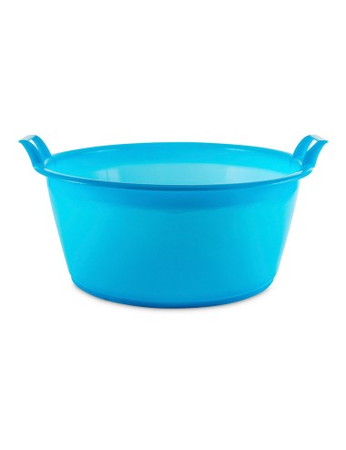 Barreño redondo azul ø55 x 26,5 cm 40 l