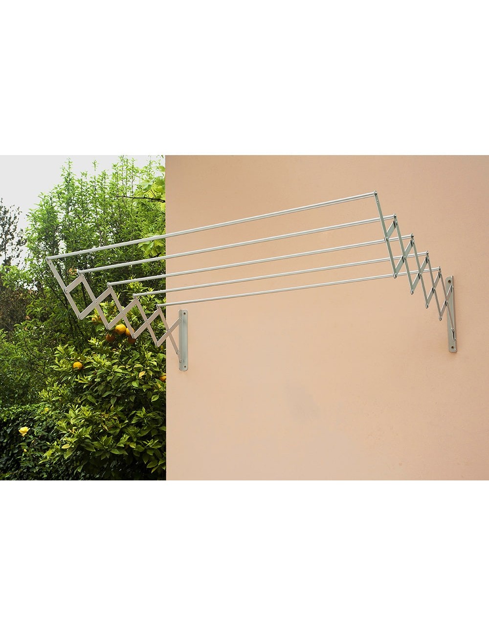 Tendedero de aluminio, tendido 100 cm