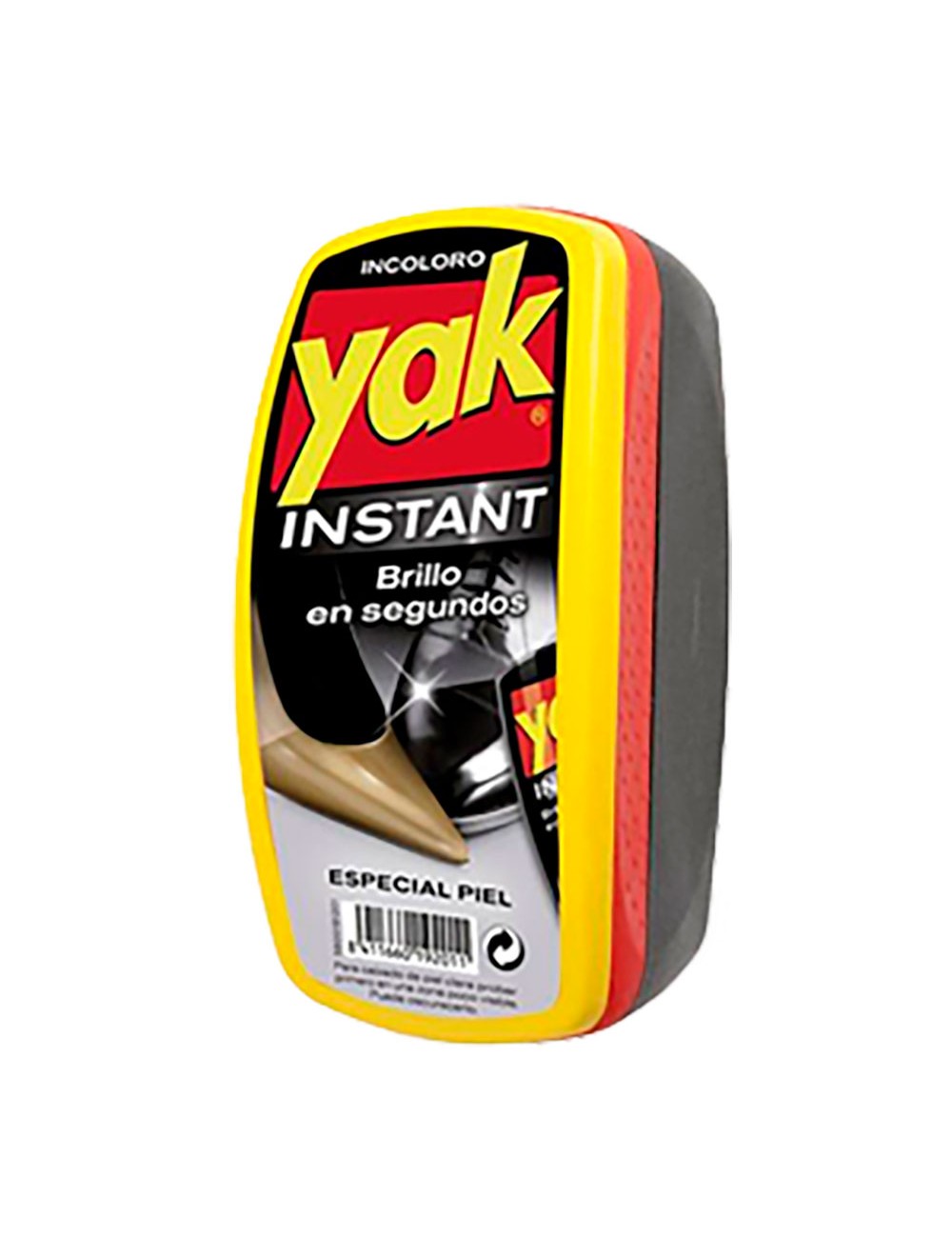 Esponja de calzado yak incoloro